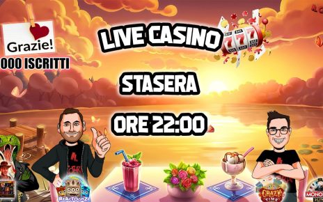 ? LIVE CASINO' [13/02 ore 22:00] - La domenica del Cobra - Aspettando la live dei 10000 ??