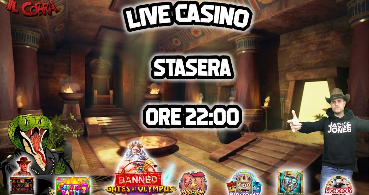 ? LIVE CASINO' [26/02 ore 22:00] - ? Il Sabato Esplosivo Di ANSO ??
