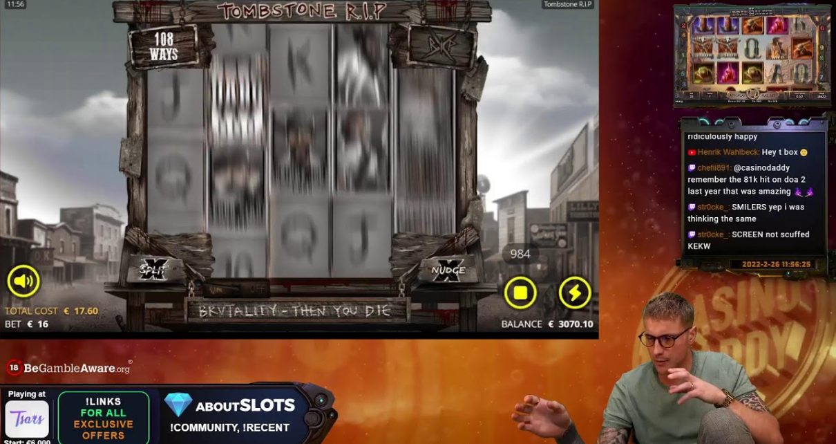 ? LIVE HIGHROLL CASINO SLOTS W CASINODADDY! ? ABOUTSLOTS.COM OR !LINKS FOR THE BEST BONUSES!