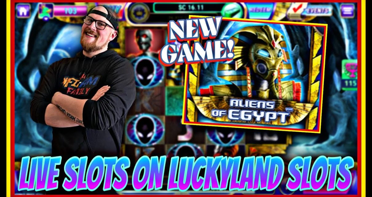 LIVE SLOTS | LUCKYLAND SLOTS | NEW GAME | ALIENS OF EGYPT | ONLINE CASINO | WIN existent MONEY LIVE SLOTS | LUCKYLAND SLOTS | NEW GAME | ALIENS OF EGYPT | ONLINE CASINO | WIN existent MONEY