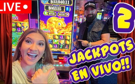 ?LIVE SORPRESA Y GANAMOS 2 JACKPOTS!! ESCAPANDO LA TORMENTA DE NIEVE EN OCEAN CASINO AC ? ❄️