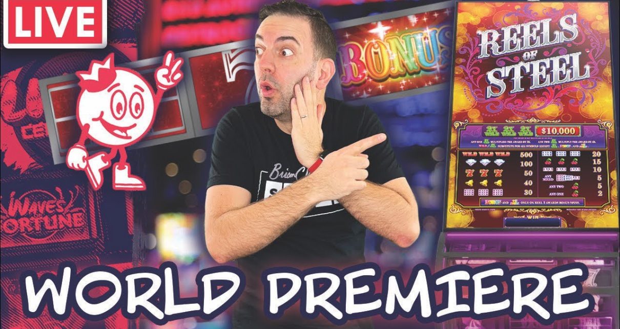 ? LIVE World Premiere BRAND NEW SLOT MACHINE at Yaamava'