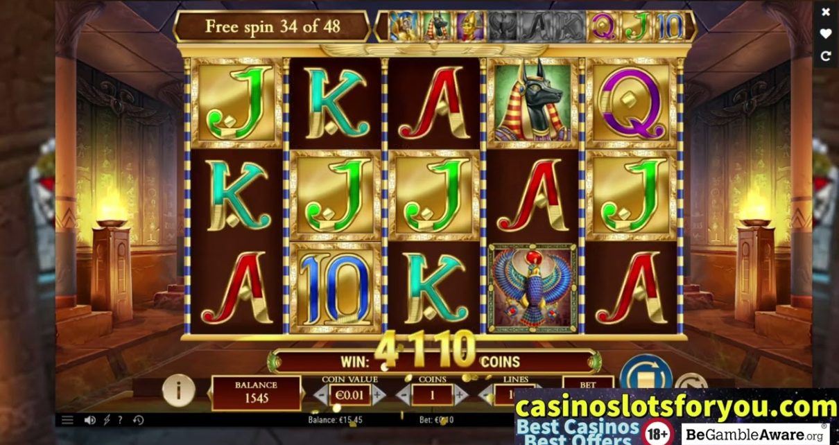 Legacy of Dead, Online Casino Slots big Win bonus