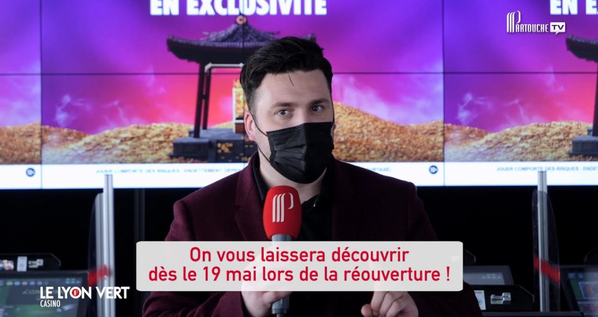 Les nouveaux espaces du Casino Le Lyon Vert !