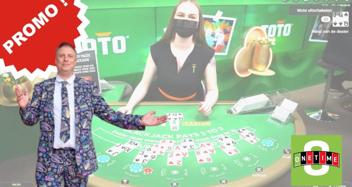 Live Blackjack in het online TOTO casino