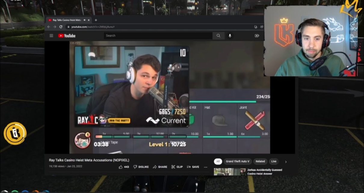 LordKebun Reacts To Ray Casino Heist Meta Accusations (NOPIXEL)