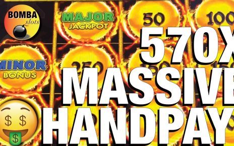 MASSIVE HANDPAY!? 570X my bet on Dragon Link Slot Machine at Wynn Casino BIG Jackpot! Up to  Bets