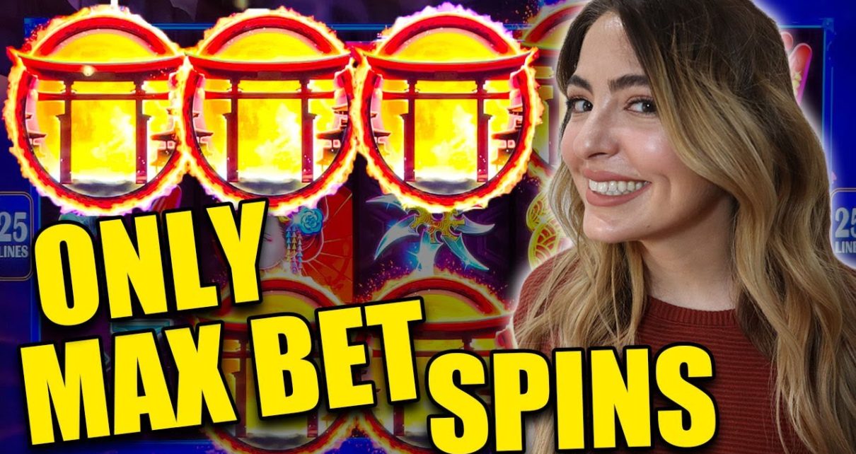 MAX BETS Only on this NEW ALL ABOARD Slot Machine at the Blue Chip Casino!