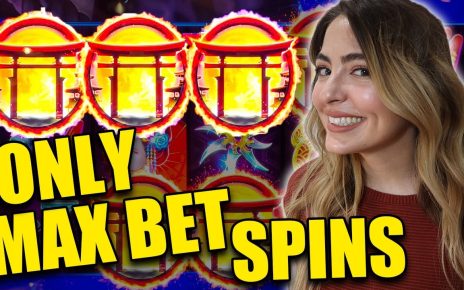 MAX BETS Only on this NEW ALL ABOARD Slot Machine at the Blue Chip Casino!