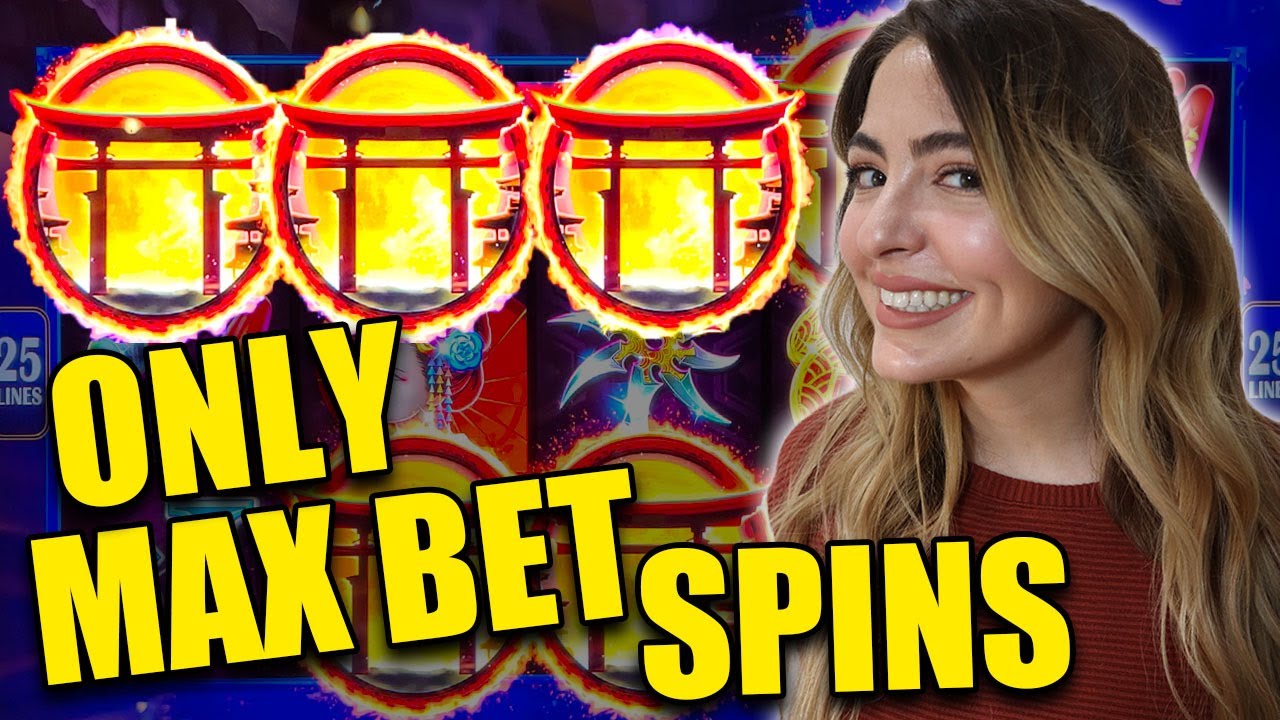 MAX BETS Only on this NEW ALL ABOARD Slot Machine at the Blue Chip Casino!