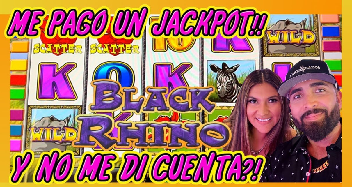 ? ME PAGO UN JACKPOT Y NO ME DI CUENTA ? TREMENDA CERRADA BLACK RHINO EN EL CASINO DE HARRAHS
