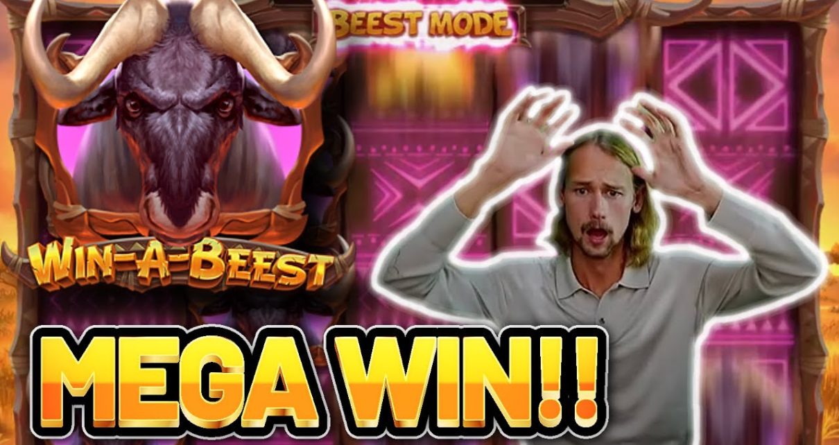 MEGA WIN! WIN-A-BEAST BIG WIN – Casino slot from Casinodaddy LIVE STREAM