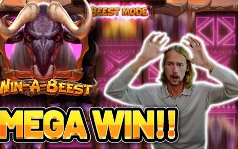 MEGA WIN! WIN-A-BEAST BIG WIN – Casino slot from Casinodaddy LIVE STREAM