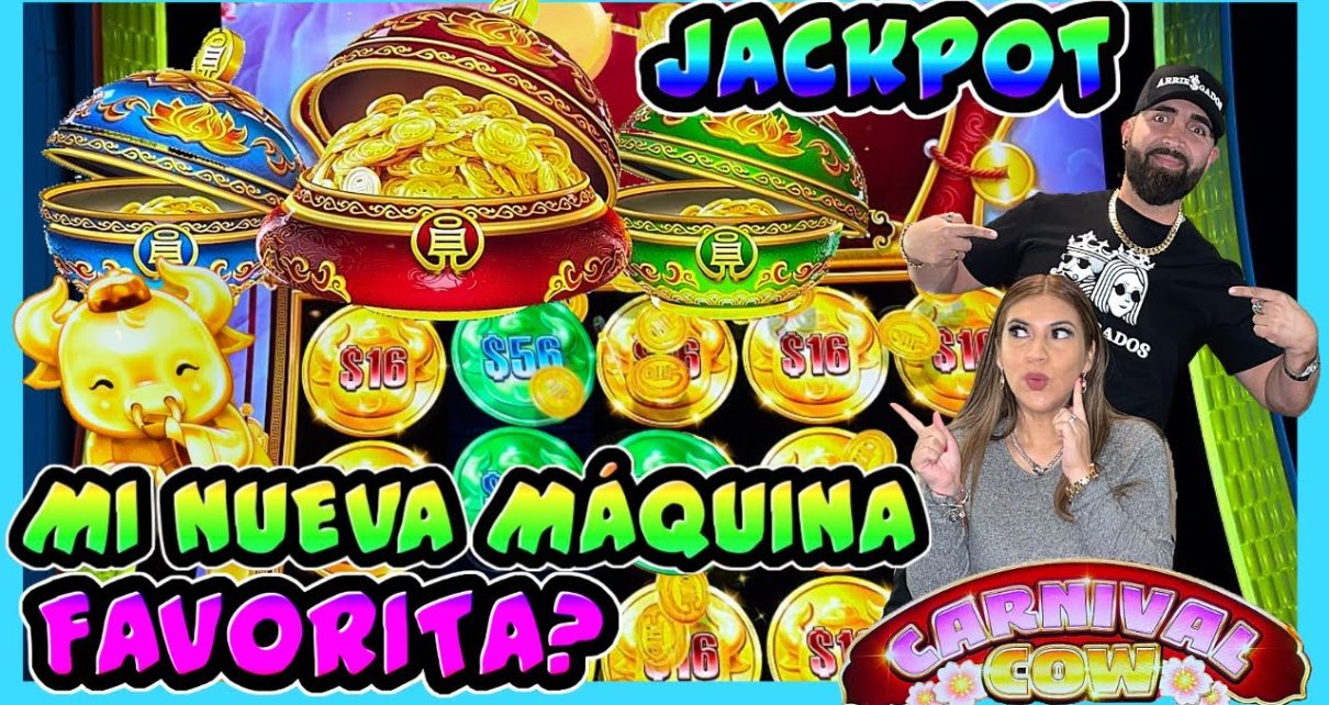? MI NUEVA MAQUINA FAVORITA EN EL CASINO ? ? ME ENCANTO ESTA VERSION DE CARNIVAL COW COIN COMBO ‼️