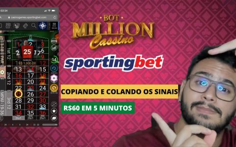 OPERANDO COM BOT i thousand thousand CASINO NA SPORTING BET, O ROBÔ DO CASSINO AO VIVO DA CROUPIER ACADEMY