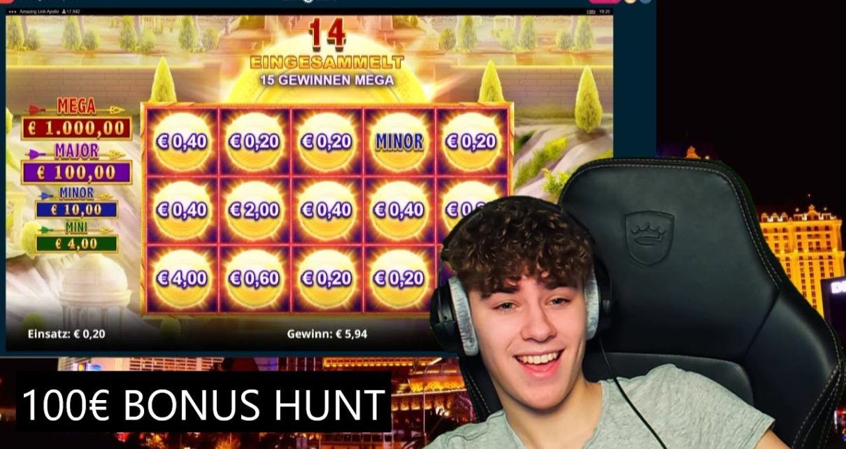 Online Casino Deutsch|100€ Bonus Hunt| BIG WIN!?