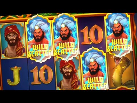 Online Casino Spiel GOLDEN GENIE Freispiele gekauft | Merkur Magie | 10 Cent Zocker