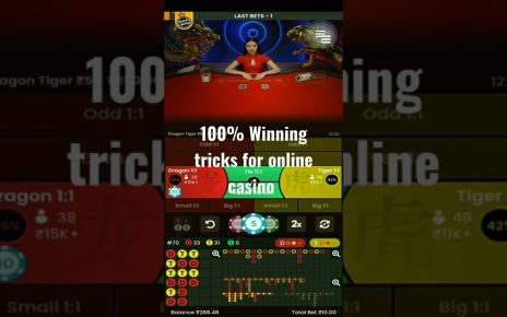 Online casino platform and winning tricks