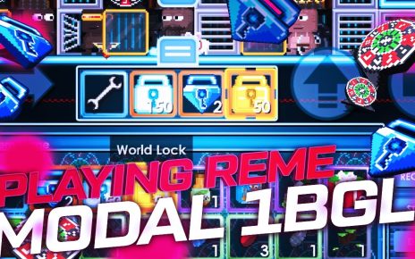 PLAYING REME WITH 1BGL! GET 6+BGL AMAZING CB | Growtopia Casino