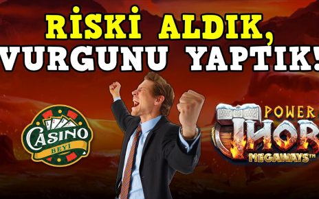 #PowerOfThor'da DEV Kazanç! – Casino Beyi Leon #casino#slot #slotoyunları #pragmatic #slotvurgunları