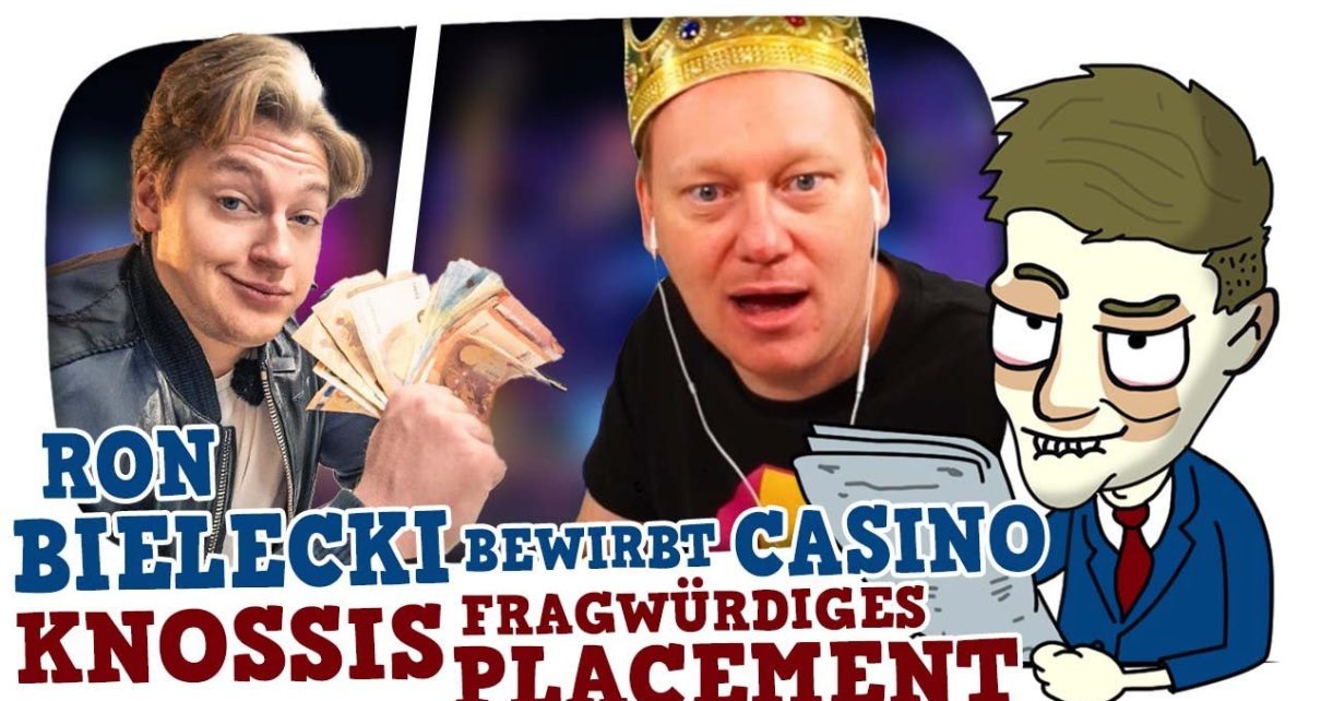 RON BIELECKI bewirbt ONLINE CASINO / TANZVERBOT SCHULDIG gesprochen – Cake intelligence