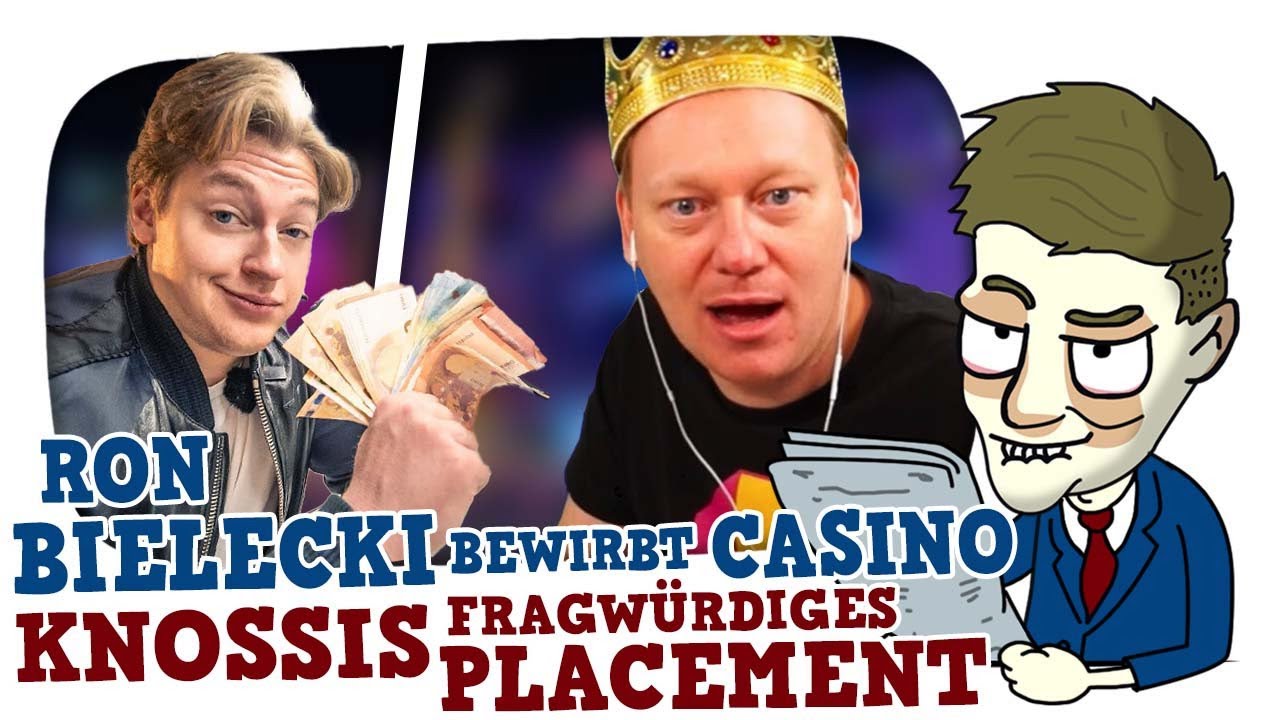 RON BIELECKI bewirbt ONLINE CASINO / TANZVERBOT SCHULDIG gesprochen - Cake News #142