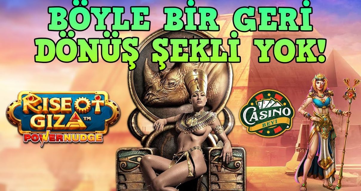 #RiseOfGiza'da DEV Vurgun! – Casino Beyi #slot #casino #slotoyunları #pragmatic #slotvurgunları