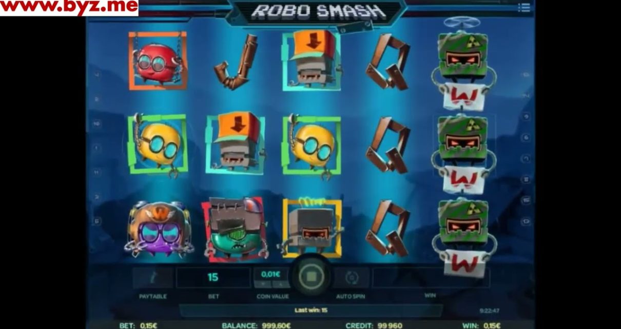 Robo Smash iSoftBet  online casino bonus