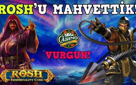 ?#RoshImmortalityCube'da DEV Kazanç! – Casino Beyi || #slot #casino #slotvurgunları #slotoyunları