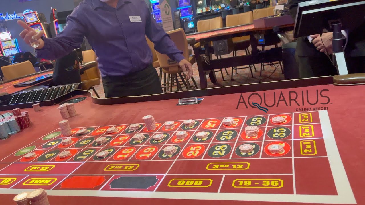 Roulette at Aquarius Casino In Laughlin, NV