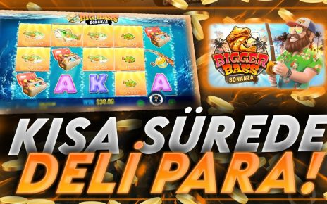 SLOT OYUNLARI | Bigger Bass Bonanza Atılan Her Olta Dolu Geldi #Slot #Casino #Pragmatic