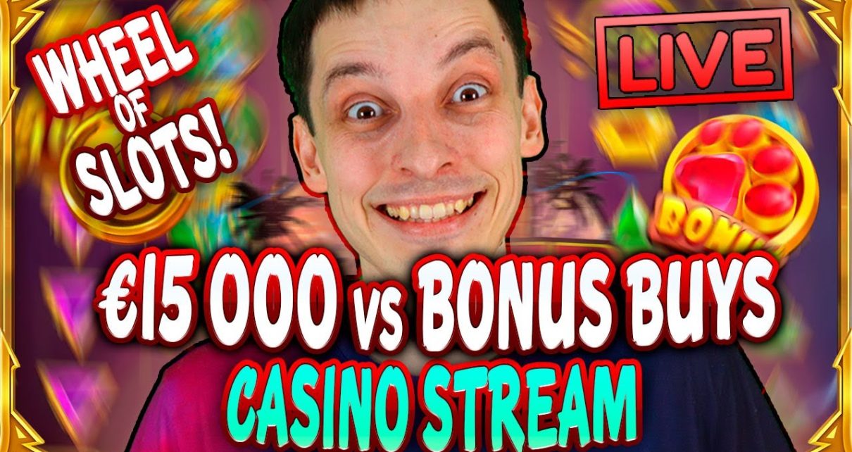 SLOTS LIVE ? €15 000 vs BONUS BUYS! Casino Stream Big Wins with mrBigSpin SLOTS LIVE ? €15 000 vs BONUS BUYS! Casino Stream Big Wins with mrBigSpin