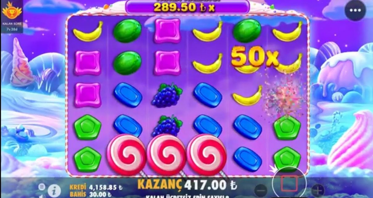 SWEET BONANZA | EeEsS! ŞEKERLERDEN SIYRILAN ÇARPAN ORTALIĞI DUMAN ETTİ ##