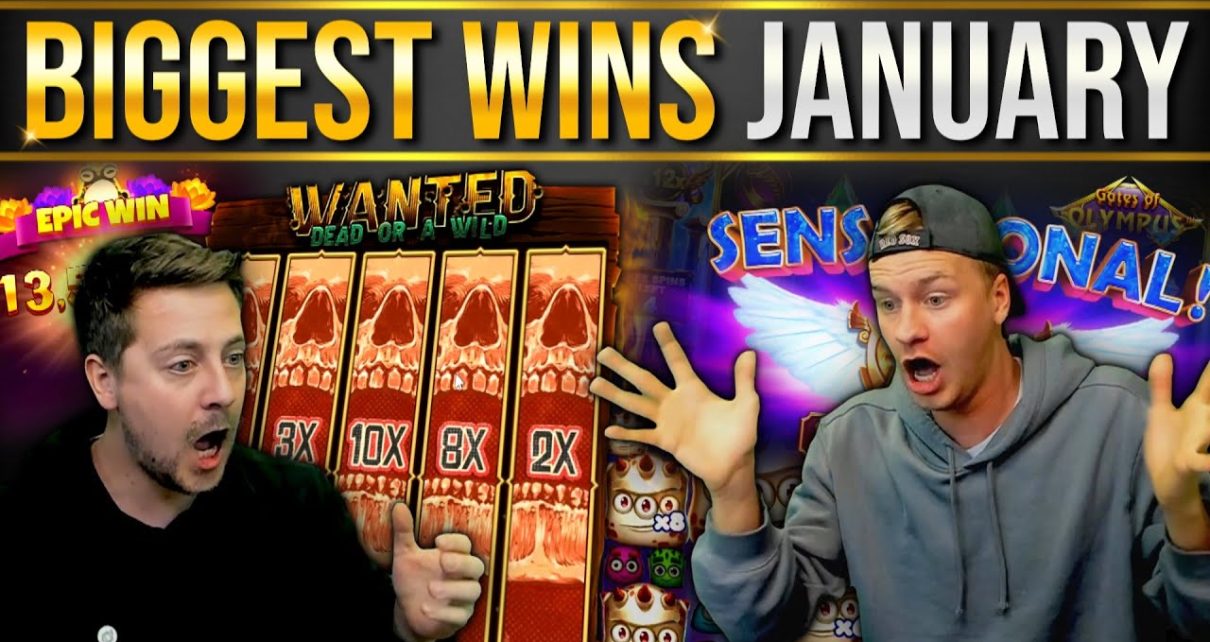 Top 10 BIGGEST Slot & Casino Wins of January!