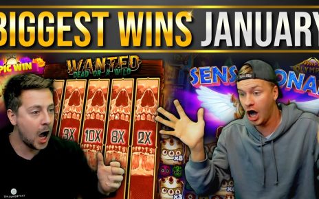 Top 10 BIGGEST Slot & Casino Wins of January!