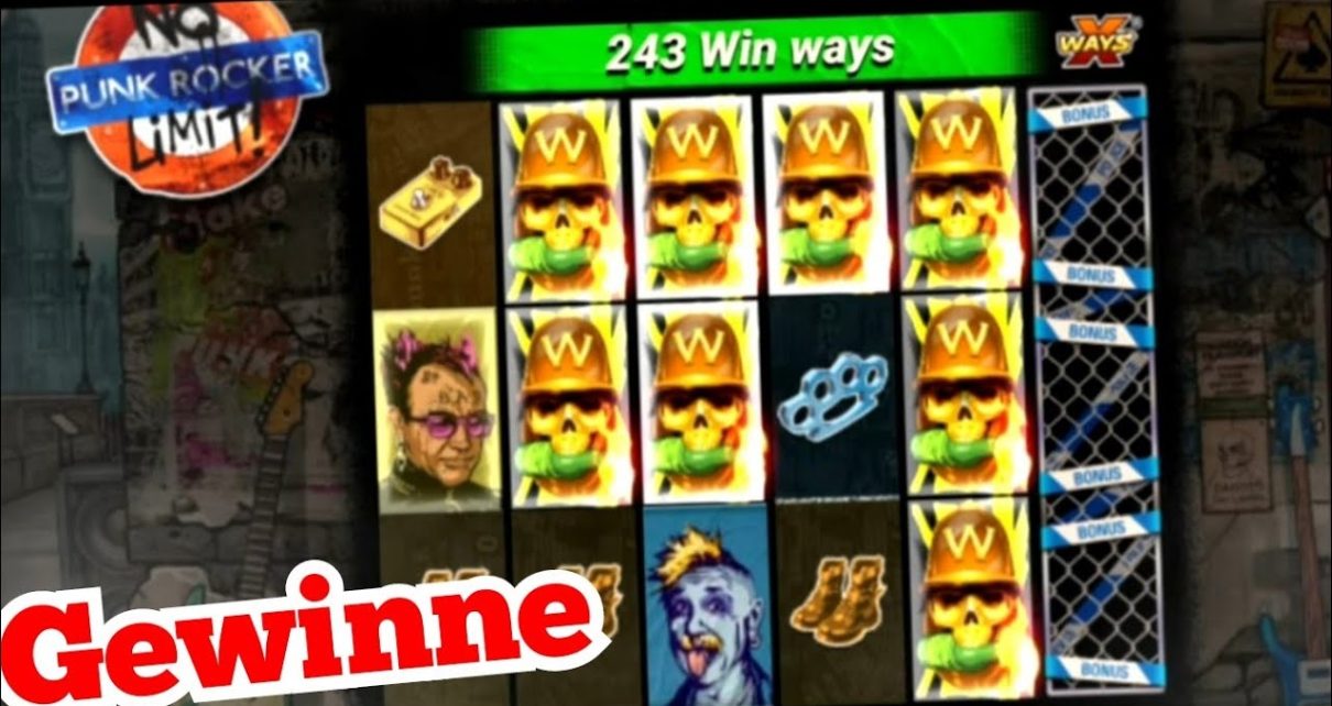 Videocall mit Moneymaker84 und zocke dabei Online Casino das Spiel PUNK ROCKER | Merkur Magie | Slot