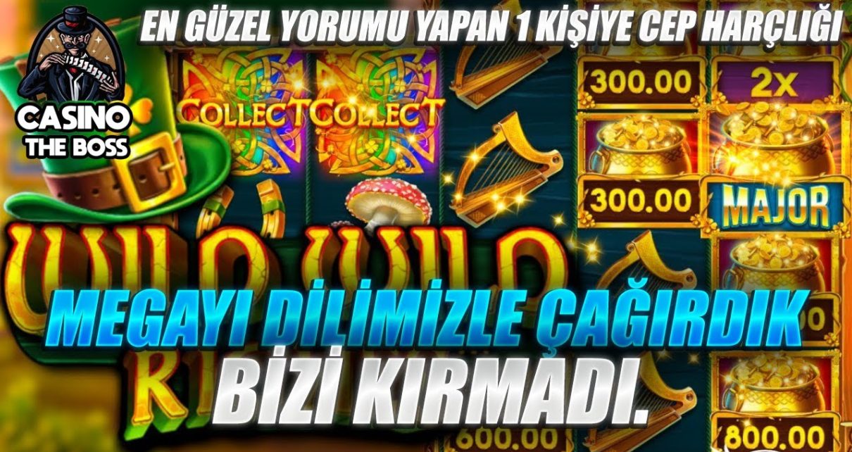WİLD WİLD RİCHES l TEK SPİNDE EFSANE ÖDEME + MEGA ALDIK.!!