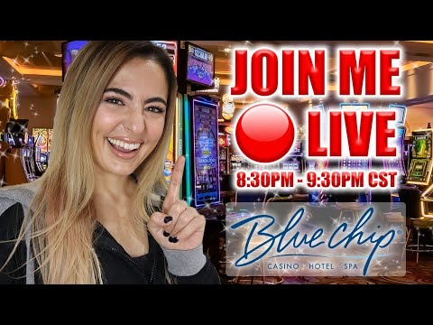 ?Winning Massive Jackpots LIVE from Blue Chip Casino ?
