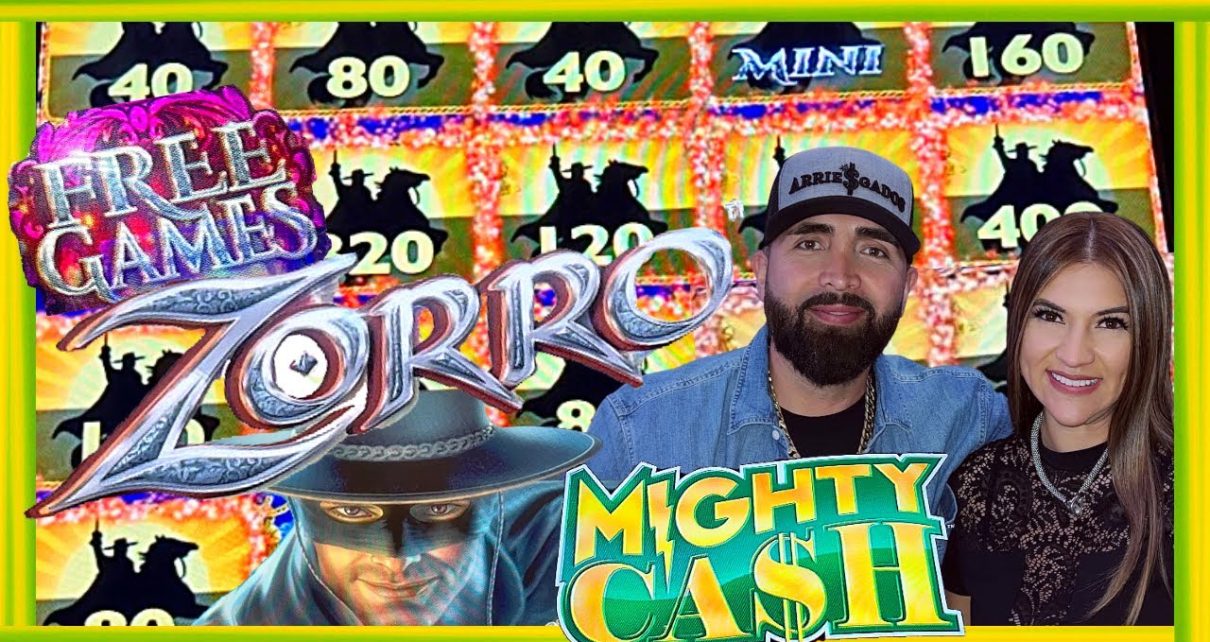 ? ZORRO MIGHTY CASH! JUEGOS GRATIS CON APUESTAS DE .00 ⚔️ EN EL CASINO HARRAHS ATANTIC CITY