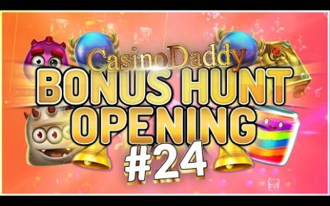 €33000 Bonus Hunt – Casino Bonus opening from Casinodaddy LIVE Stream #24