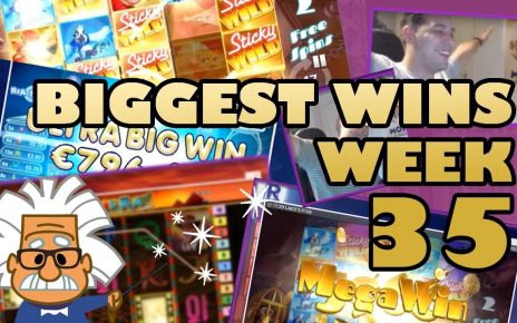 Casino Bonus Master Twitch – Biggest Wins Bonus Games – Week 35 – 2018