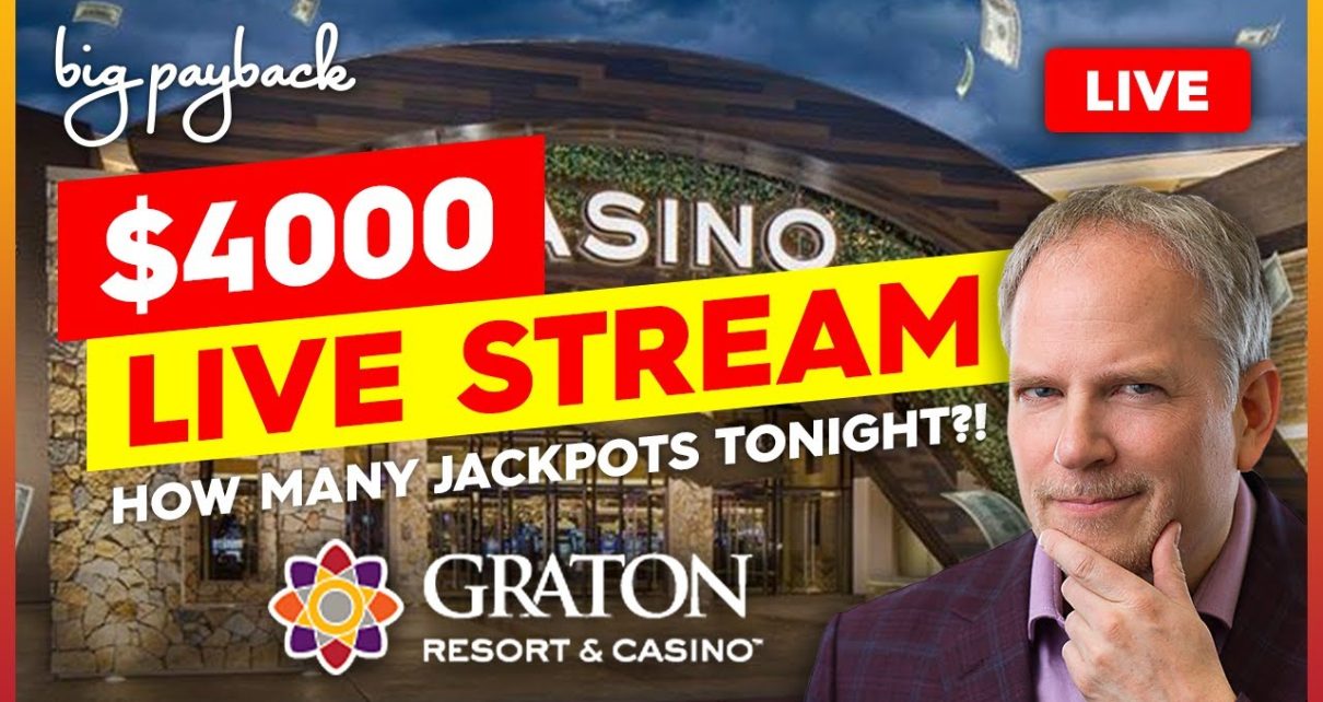 ? 00 Live Stream at Graton Resort & Casino – HOW MANY JACKPOTS TONIGHT?!