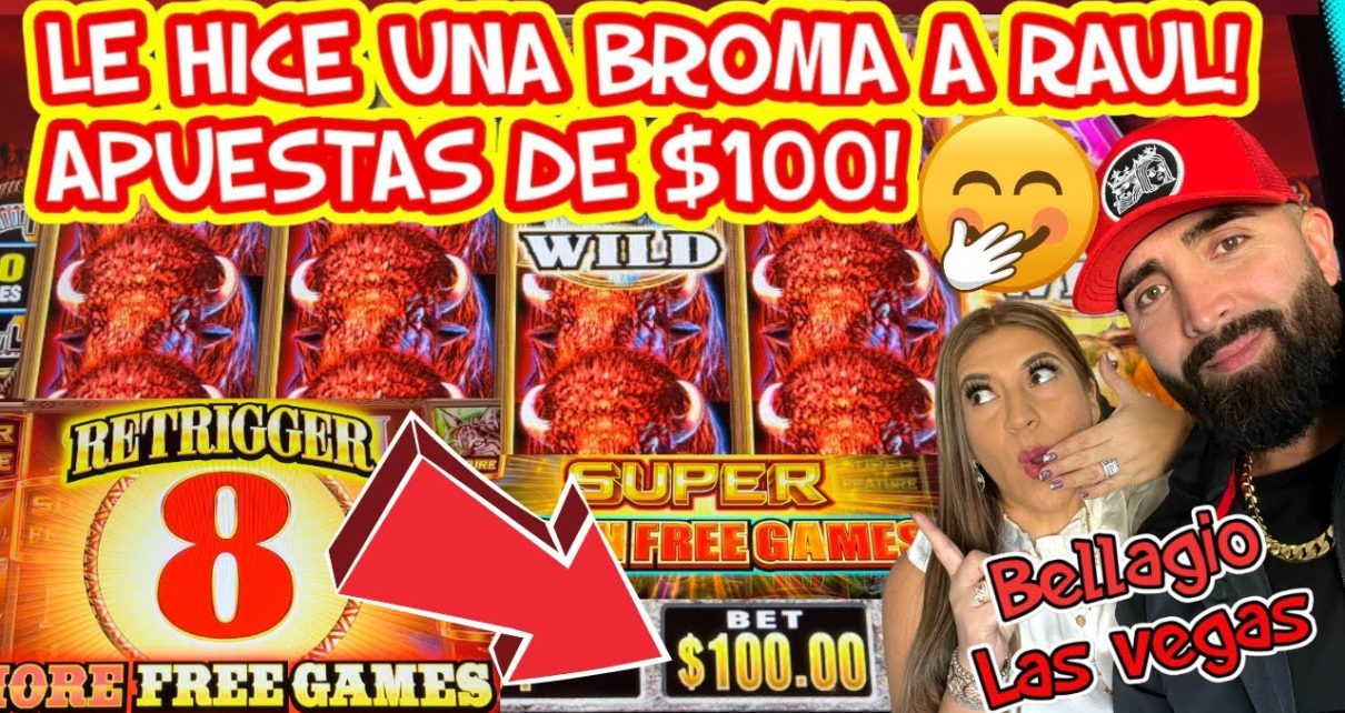 ? APUESTAS DE 0 ?  LE HICE UNA BROMA A RAUL EN EL CASINO DE BELLAGIO LAS VEGAS !!