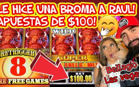 ? APUESTAS DE 0 ?  LE HICE UNA BROMA A RAUL EN EL CASINO DE BELLAGIO LAS VEGAS !!