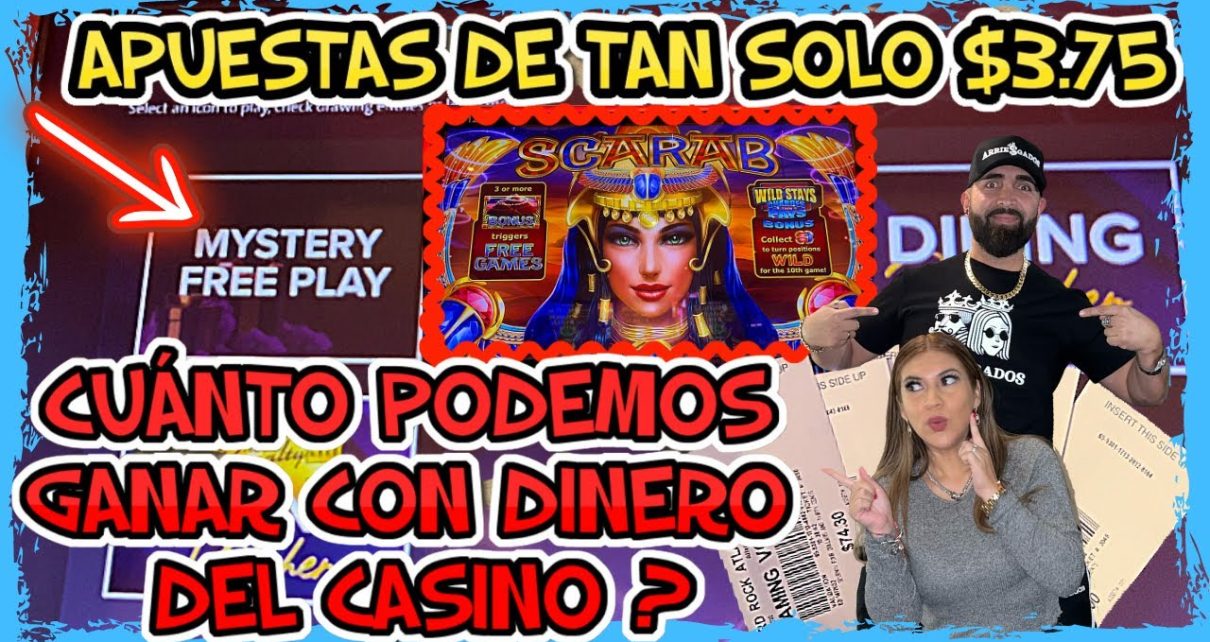 ✅ ASÍ JUGAMOS JUGAR EL FREE PLAY EN EL CASINO ! CUANTO PODEMOS CONVERTIRLO EN EFECTIVO ? ?  CASH?