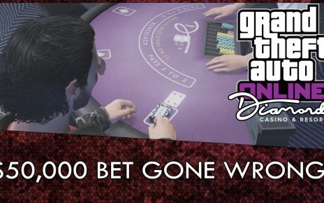 BETTING ,000 ON BLACK JACK (GONE WRONG) | GTA Online Casino DLC