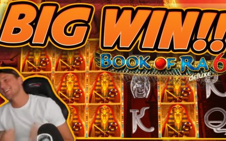 BIG WIN!!! Book of Ra 6 BIG WIN – Casino Games from CasinoDaddy (Gambling)