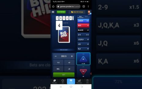 Big Hi-Lo Game Online Casino On Pnxbet Sign-up at nowadays And Get Upto 250% Bonus On Yout First 3 Deposit