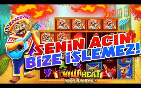 CHILLI HEAT MEGAWAYS ?️ BİBER REİSİ YANDIRDIK ✓ #slot #slotoyunları #casino