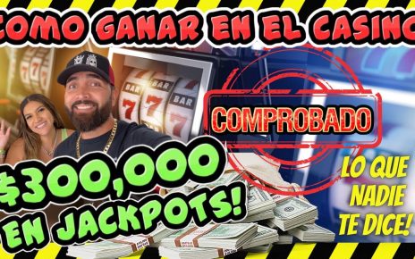 ? COMO GANAR EN EL CASINO COMPROBADO ! MAS DE 0,000 DOLARES EN JACKPOTS SE GANA JUGANDO SLOTS ?